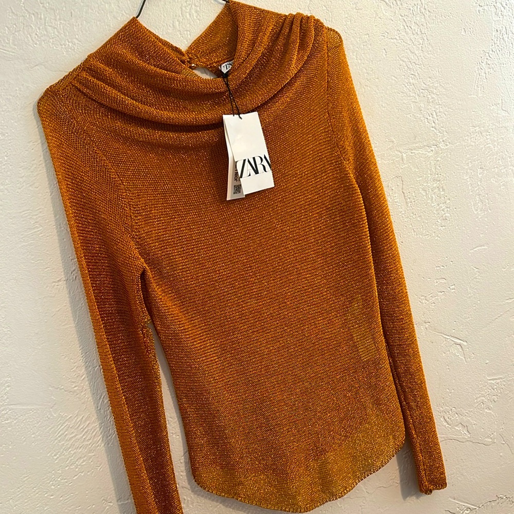 Zara Mesh Top with flaws!
